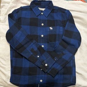 💰$10 CLOSET SALE 💰 Boys Abercrombie & Fitch Plaid Flannel